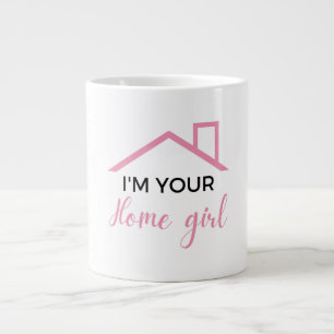 Caneca De Café Grande Eu sou a sua garota doméstica 2