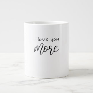 Caneca De Café Grande Eu Te Amo Mais Diga Tudo O Tempo Todo Sorriso Amor