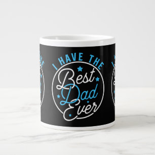 Caneca De Café Grande Eu Tenho O Melhor Pai Do Mundo Amante Do Papai Cri