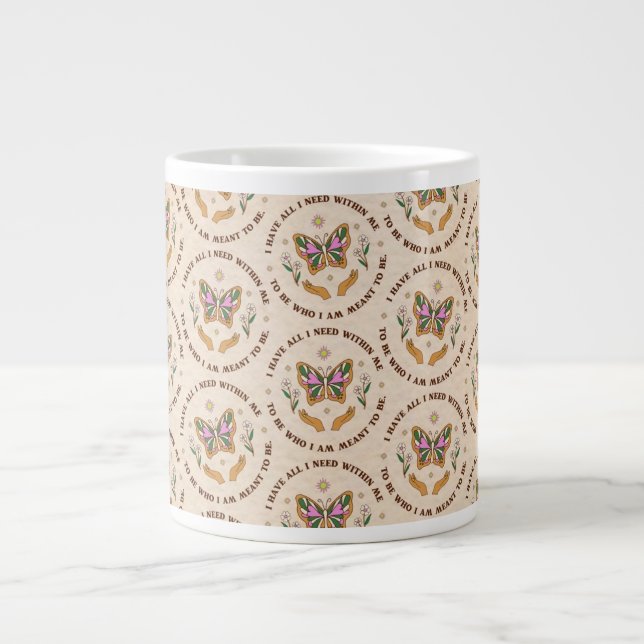 Caneca De Café Grande Eu Tenho Tudo (Frente)