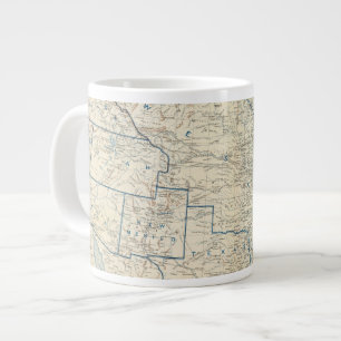 Caneca De Café Grande EUA Dez 1860