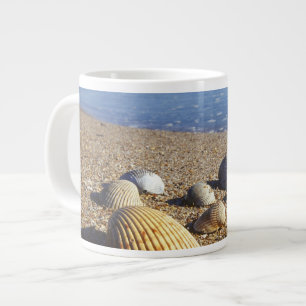 Caneca De Café Grande EUA, Flórida, Conchas Marinhas Costeiras