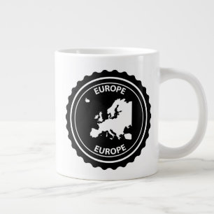 Caneca De Café Grande Europa