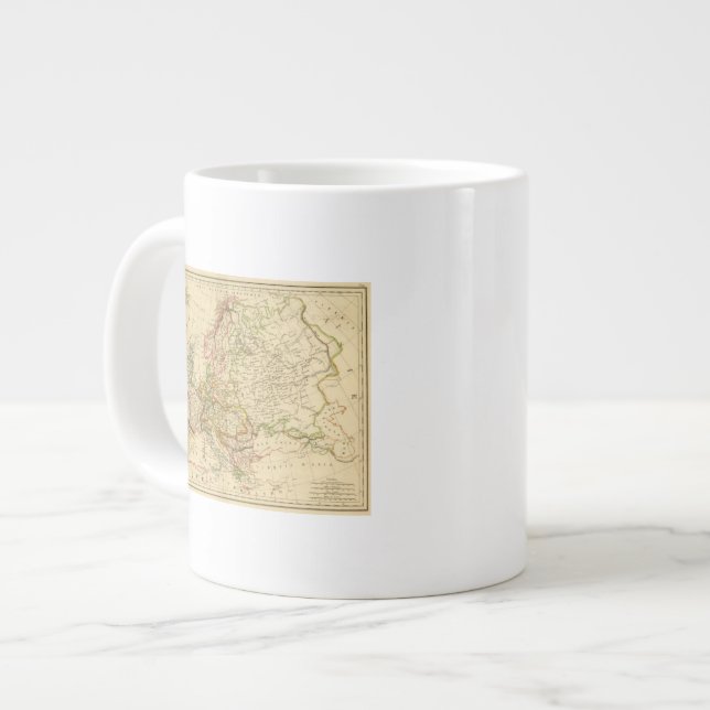 Caneca De Café Grande Europa 27 (Frente Esquerda)