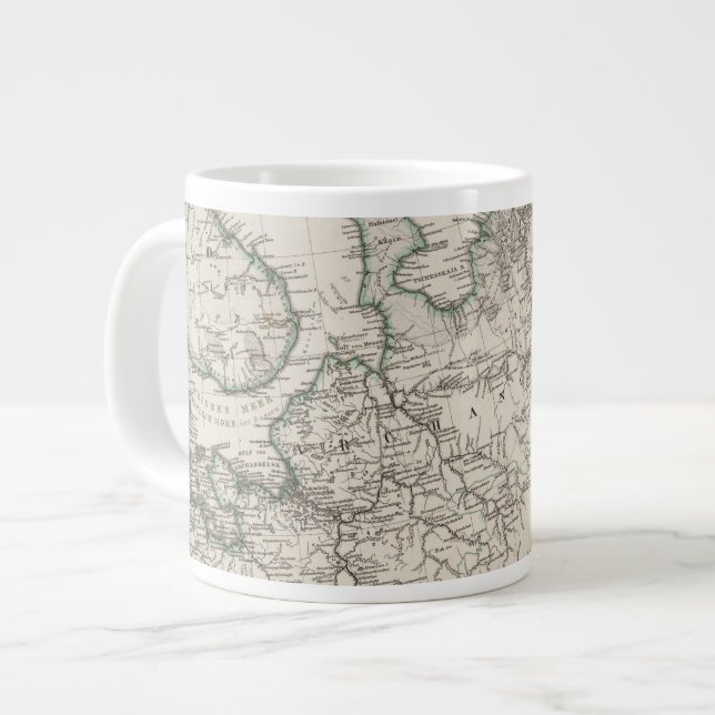 Caneca De Café Grande Europa Oriental, Rússia (Frente Esquerda)