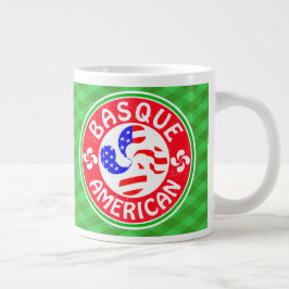 Caneca De Café Grande Euskara Lauburu - Copa Basca Americana