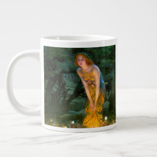 Caneca De Café Grande Eve Edward Robert Hughes