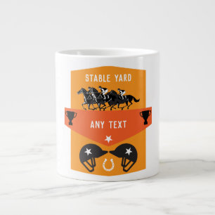 Caneca De Café Grande Evento de equitação Oferta de Jardas Estáveis
