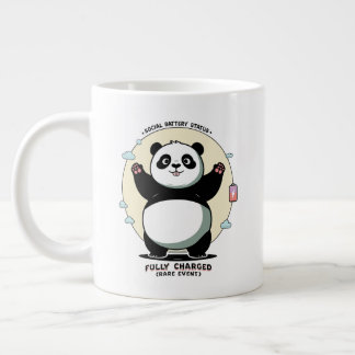 Caneca De Café Grande Evento Raro Totalmente Carregado – Bateria Social