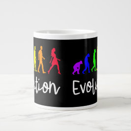 Caneca De Café Grande Evolução