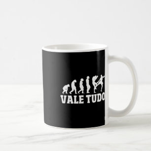 Caneca De Café Grande Evolução Vale Tudo Design Mma Kickboxing