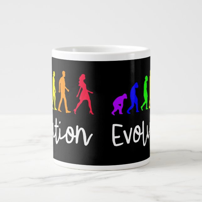 Caneca De Café Grande Evolution (Frente)