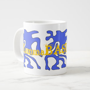 Caneca De Café Grande Excelente MammaBASIL Design Jumbo Mug!