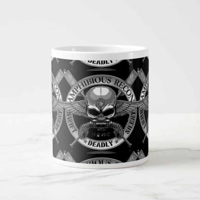 CANECA DE CAFÉ GRANDE EXÉRCITO DE RECUPERAÇÃO AMFÍBIO (Frente)