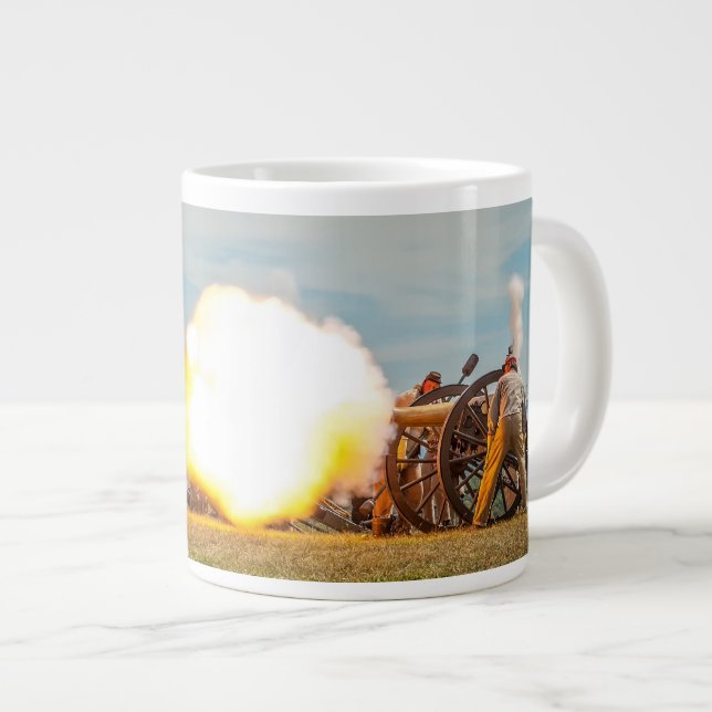 Caneca De Café Grande Explosão de Muzzle! (Frente Esquerda)