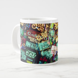 Caneca De Café Grande Exposição dupla, sinais de cassino, Las Vegas,