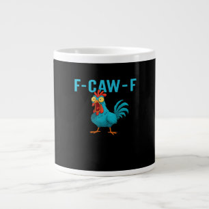 Caneca De Café Grande F-Caw-F-Frango Estilo Clássico Essencial