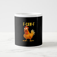 F Caw F Galinha Engraçada Meme Estilo Moderno Tend
