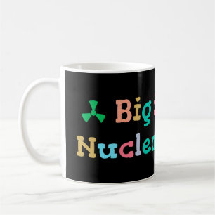 Caneca De Café Grande fã da energia nuclear