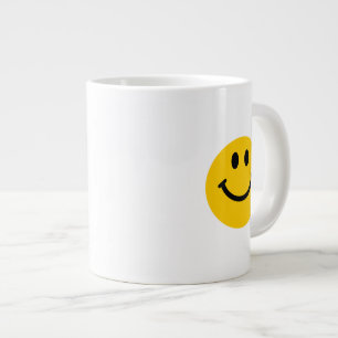 Caneca De Café Grande Face feliz
