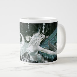 Caneca De Café Grande Fada dobrada em Vortex Jumbo Mug 20oz