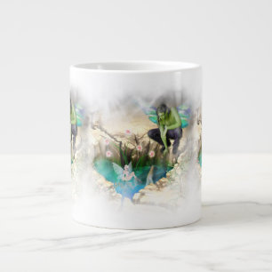 Caneca De Café Grande Faerie em Elven Pond Vignette