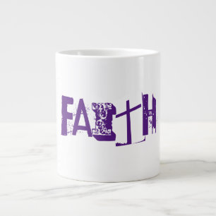 Caneca De Café Grande Faith - Gift Jumbo Mug