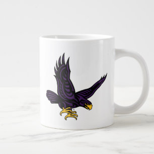 Caneca De Café Grande Falcão do Hunter College