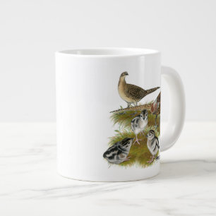 Caneca De Café Grande Família do faisão de Ringneck