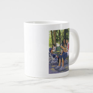 Caneca De Café Grande Família no parque 1999