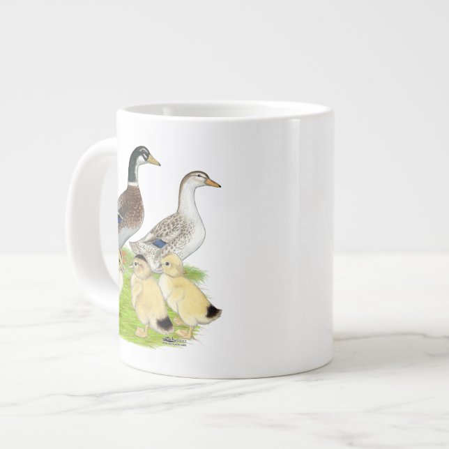 Caneca De Café Grande Família Silver Appleyard (Frente Esquerda)