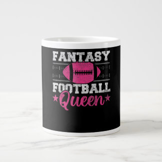 Caneca De Café Grande Fantasia, Rainha Engraçada Jogo Dia da Fantasia