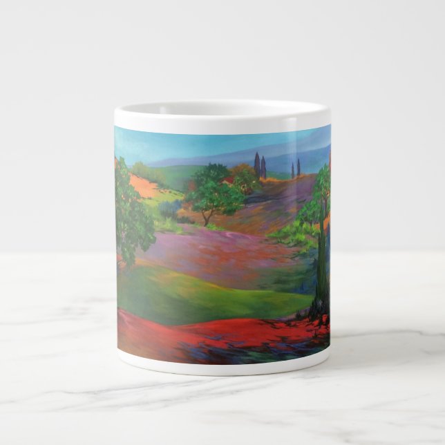 Caneca De Café Grande Fantasia Toscana (Frente)
