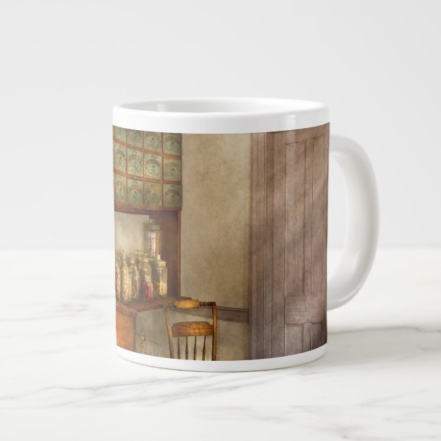 Caneca De Café Grande Farmácia - O herborista (Frente Esquerda)