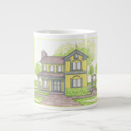 Caneca De Café Grande FarmHouse Jumbo Mug