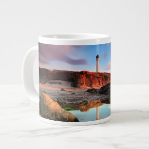 Caneca De Café Grande Faróis Mar-Light Lossiemouth Scotland