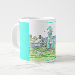 Caneca De Café Grande Farol 3; Jumbo Mug