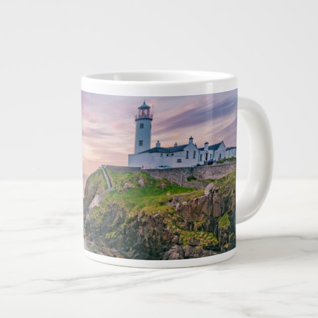 Caneca De Café Grande Farol da cabeça do calço | Donegal, Irlanda (Frente Esquerda)