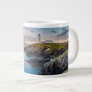 Caneca De Café Grande Farol da cabeça do calço   Donegal, Irlanda