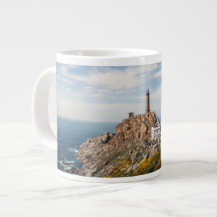 Caneca De Café Grande Farol e Museu Espanha Cabo Vilan Galicia