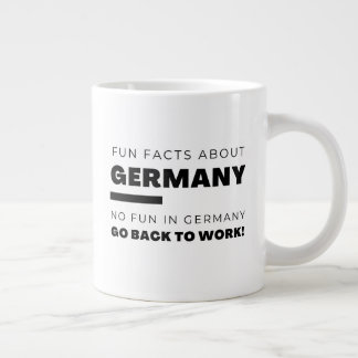 Caneca De Café Grande Fatos Divertidos Sobre A Alemanha