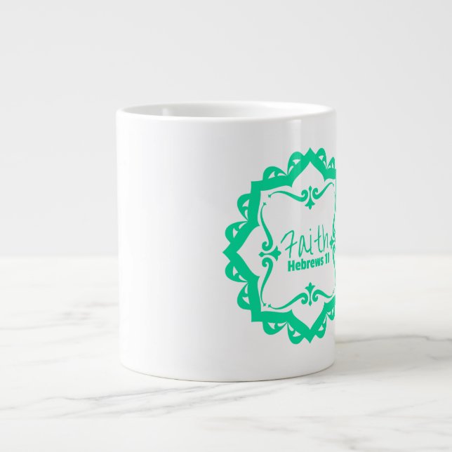 Caneca De Café Grande Fé - Jumbo Mug (Frente)
