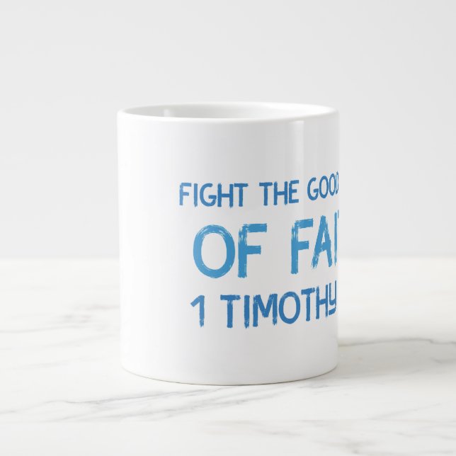 Caneca De Café Grande Fé - Jumbo Mug (Frente)