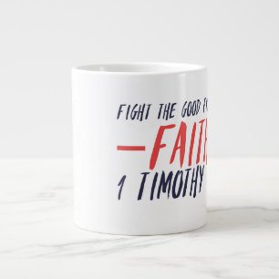 Caneca De Café Grande Fé - Jumbo Mug
