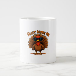 Caneca De Café Grande Feast Mode On Coffee Mug