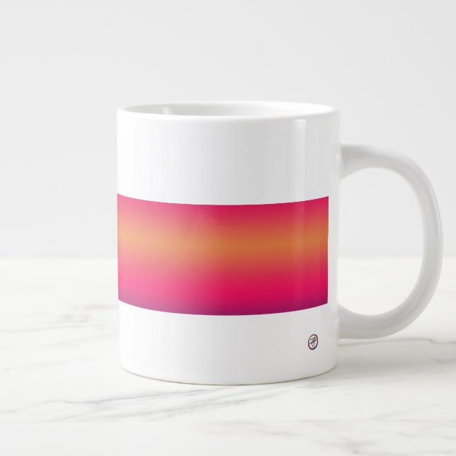 Caneca De Café Grande Feche a mulher com borboletas especiais (Direita)