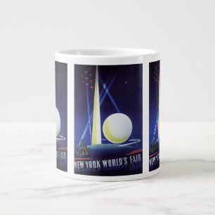 Caneca De Café Grande Feira Mundial de Nova York em 1939, Viagens Antiga