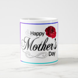 Caneca De Café Grande Feliz Dia das Mães