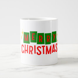 Caneca De Café Grande Feliz Natal Café Mug