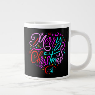 Caneca De Café Grande Feliz Natal - Designs de Natal